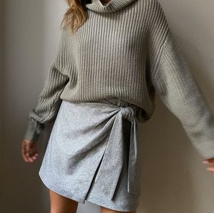 Aritzia Wilfred New Front Tie Skirt